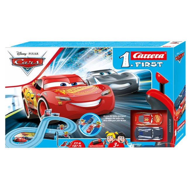 CARRERA FIRST DISNEY CARS POWER DUELL RACING TRACK SET