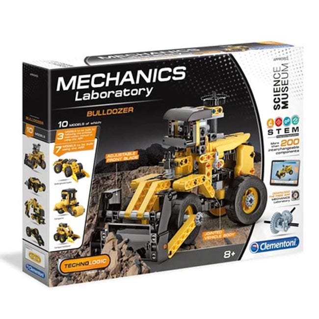 CLEMENTONI MECHANICS LAB. BULLDOZER