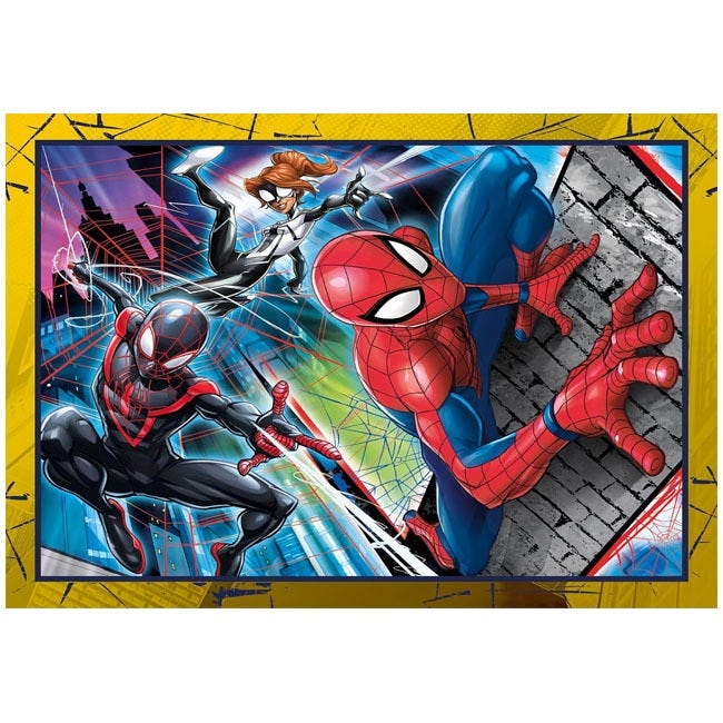 CLEMENTONI MARVEL - 4-IN-1 PUZZLE