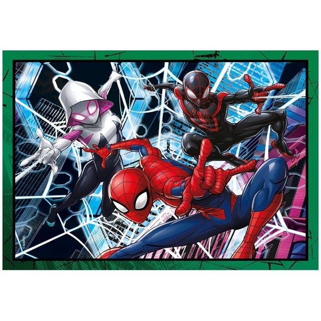 CLEMENTONI MARVEL - 4-IN-1 PUZZLE