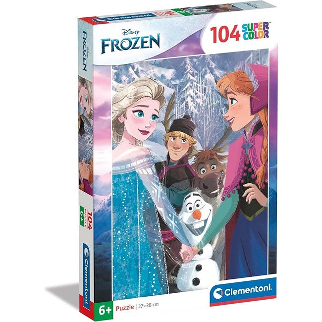 CLEMENTONI DISNEY FROZEN - 104 PCS PUZZLE