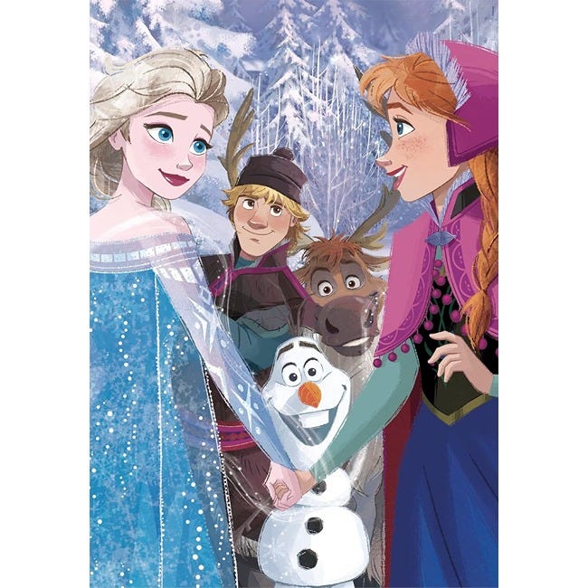 CLEMENTONI DISNEY FROZEN - 104 PCS PUZZLE