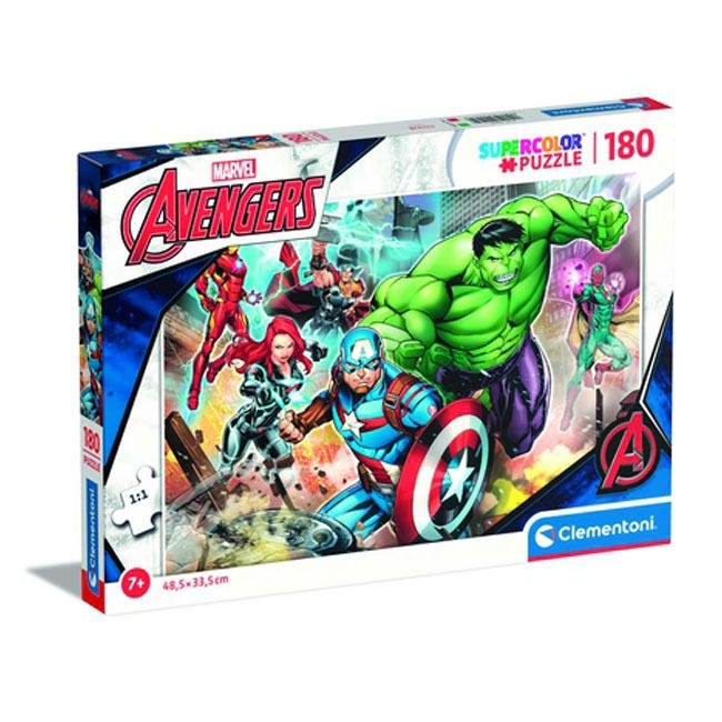 CLEMENTONI MARVEL AVENGERS - 180 PCS PUZZLE