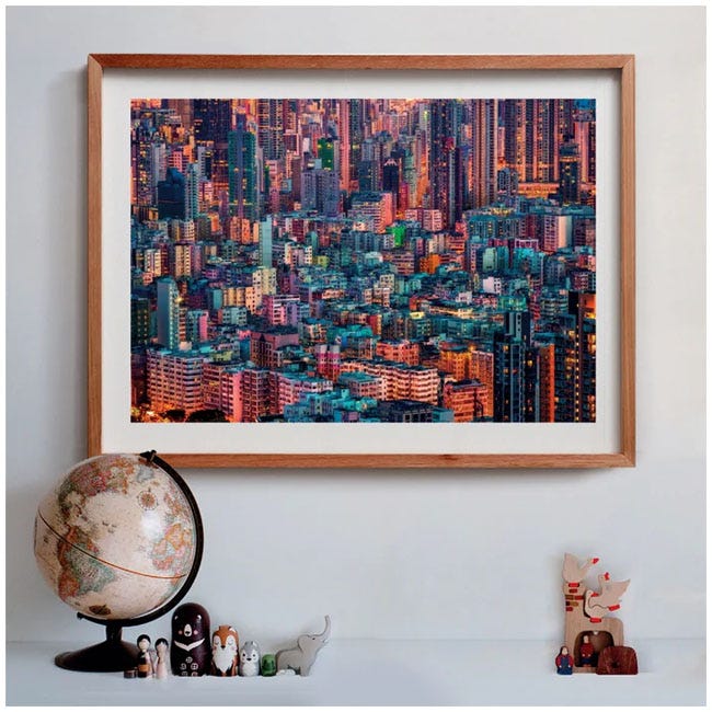 CLEMENTONI THE HIVE HONG KONG - 1500 PCS PUZZLE