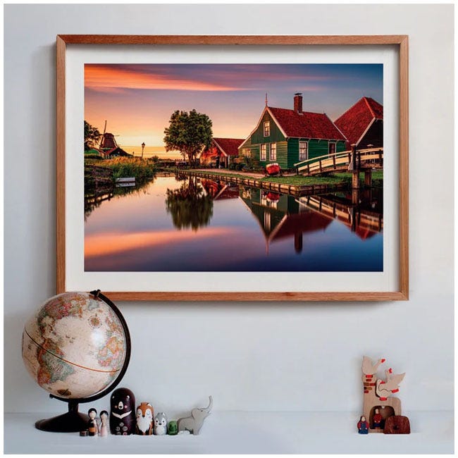 CLEMENTONI ZAANSE SCHANS JIGSAW - 1500 PCS PUZZLE