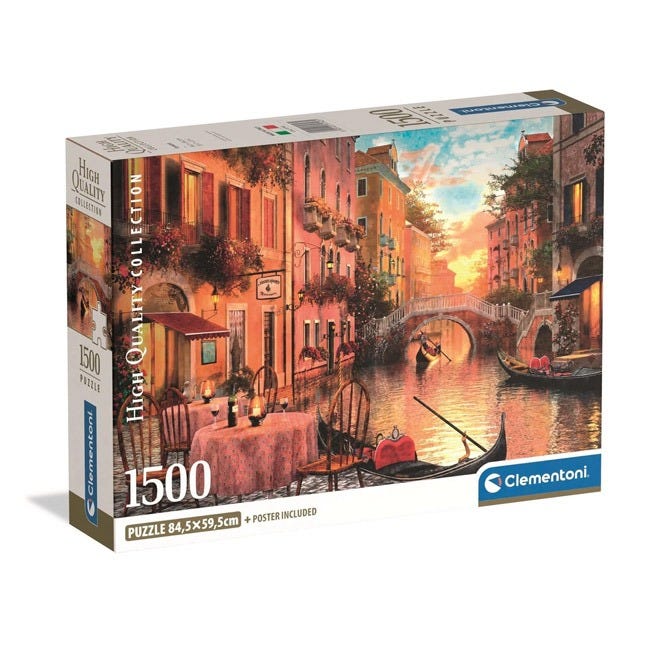 CLEMENTONI HQ COLLECTION VENEZIA - 1500 PCS PUZZLE