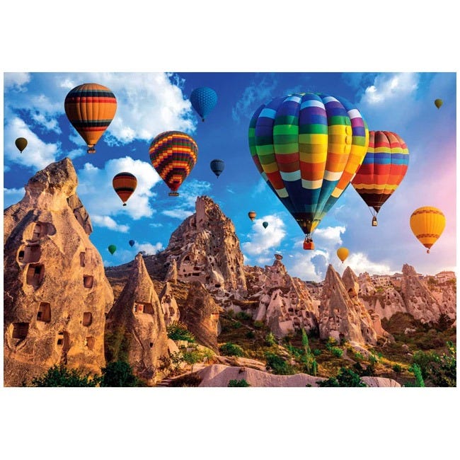 CLEMENTONI HQC BALLOONS CAPPADOCIA - 1000 PCS PUZZLE