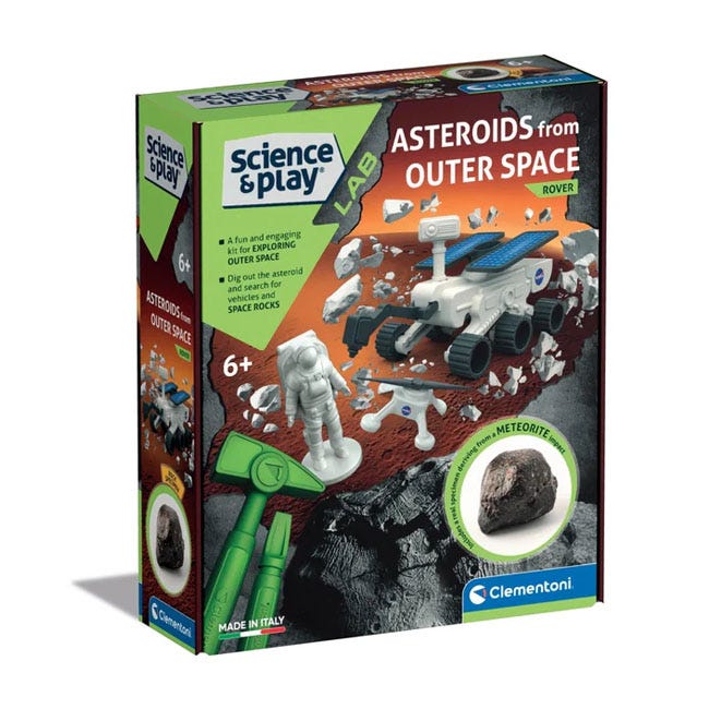 CLEMENTONI ASTEROIDS FROM OUTER SPACE SCIENCE KIT