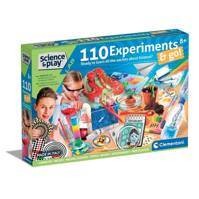 CLEMENTONI 110 EXPERIMENTS SET