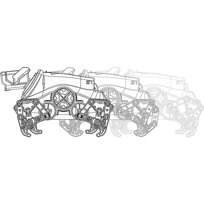 CLEMENTONI SCIENCE AND PLAY WALKING ROBOT