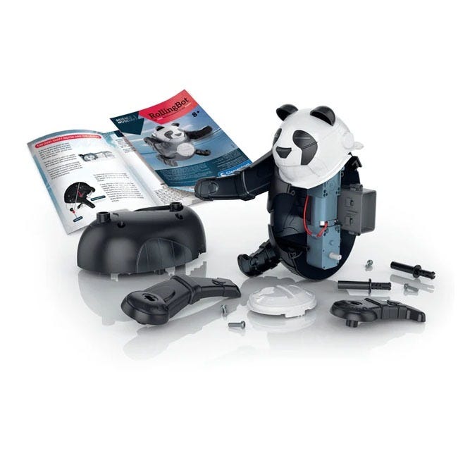 CLEMENTONI BATTERY OPERATED ROLLING ROBOT