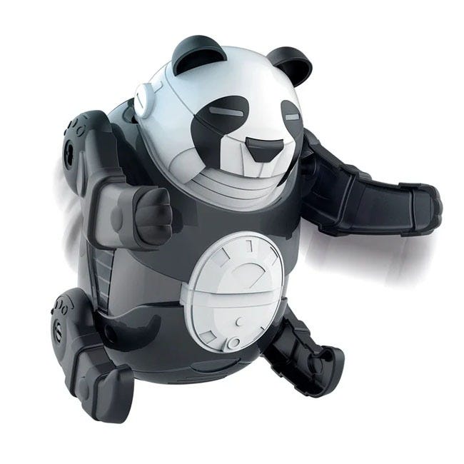 CLEMENTONI BATTERY OPERATED ROLLING ROBOT