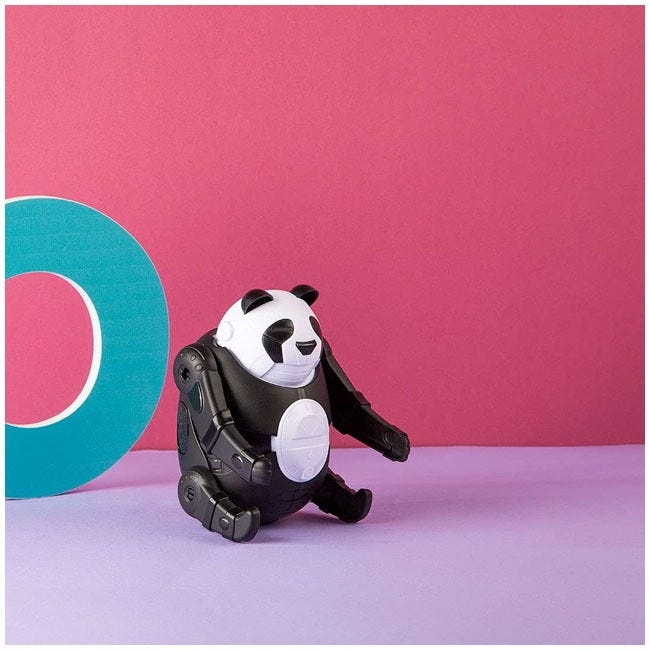 CLEMENTONI BATTERY OPERATED ROLLING ROBOT