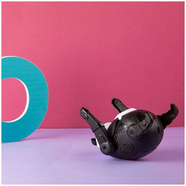 CLEMENTONI BATTERY OPERATED ROLLING ROBOT