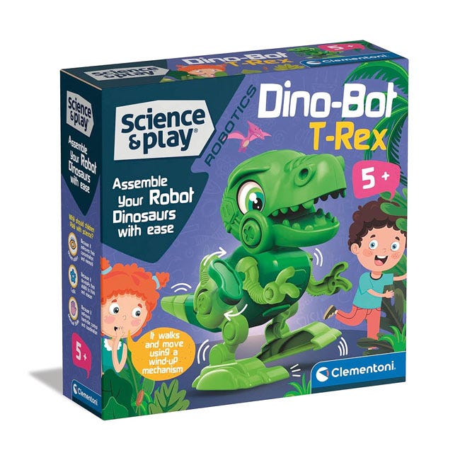 CLEMENTONI GALILEO ROBOTICS T-REX DINOBOT MODEL KIT