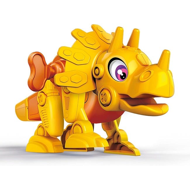 CLEMENTONI GALILEO ROBOTICS TRICERATOPS DINOBOT MODEL KIT