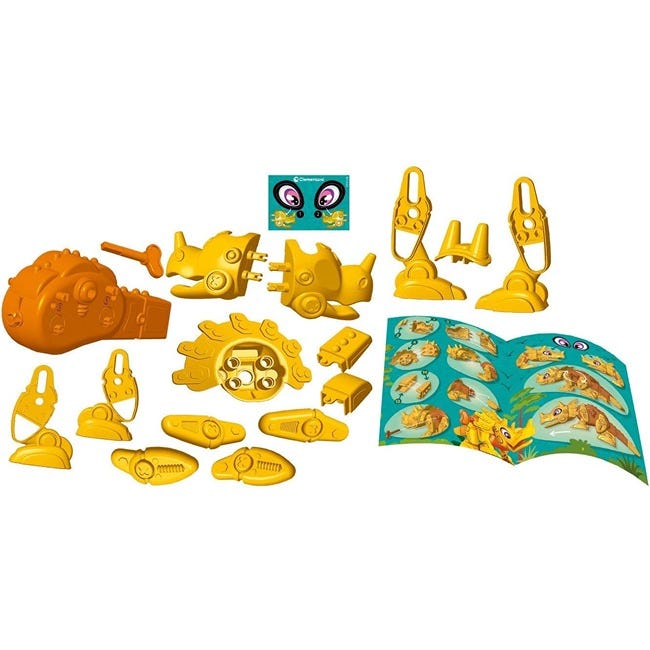 CLEMENTONI GALILEO ROBOTICS TRICERATOPS DINOBOT MODEL KIT