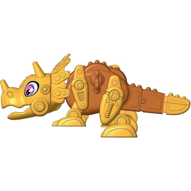 CLEMENTONI GALILEO ROBOTICS TRICERATOPS DINOBOT MODEL KIT