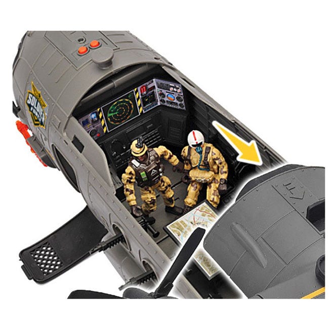 SOLDIER FORCE HERCULES CARGO PLANE PLAYSET