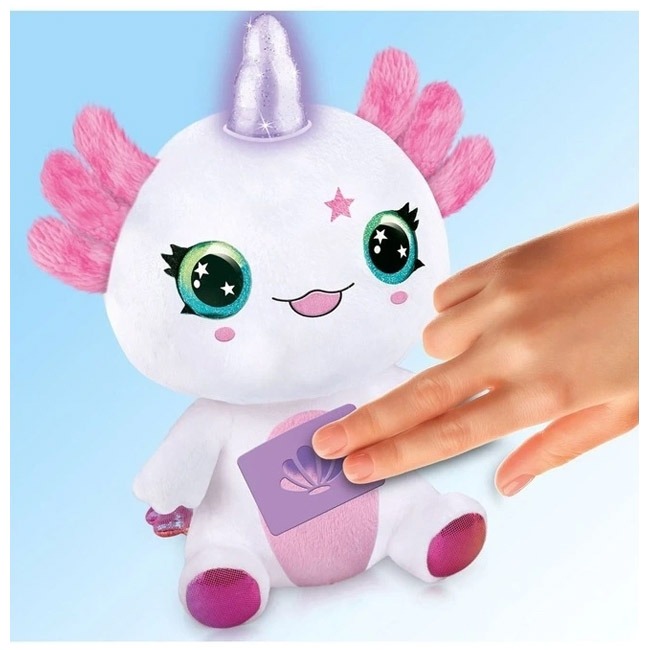 CANAL TOYS AIRBRUSH PLUSH - AXOLOTLCORN LIGHT UP