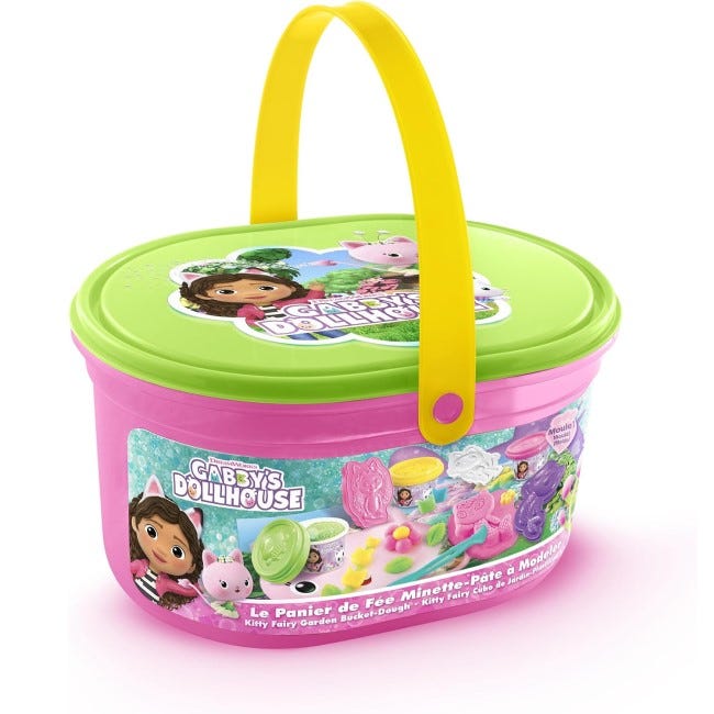 CANAL TOYS GABBYS DOLLHOUSE KITTY FAIRY GARDEN BUCKET