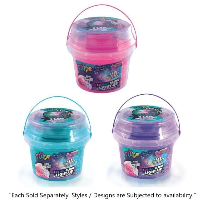 CANAL TOYS SO SLIME LIGHT-UP COSMIC CRUNCH BUCKET
