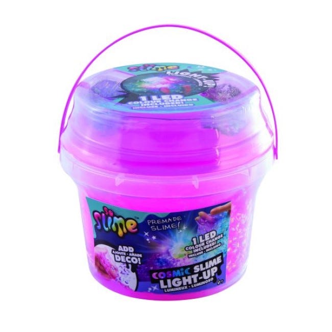 CANAL TOYS SO SLIME LIGHT-UP COSMIC CRUNCH BUCKET