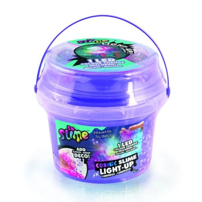 CANAL TOYS SO SLIME LIGHT-UP COSMIC CRUNCH BUCKET