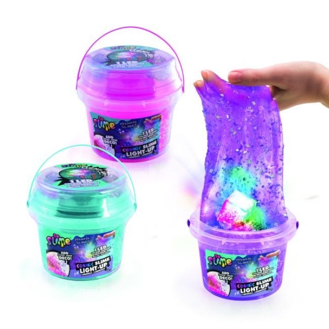 CANAL TOYS SO SLIME LIGHT-UP COSMIC CRUNCH BUCKET
