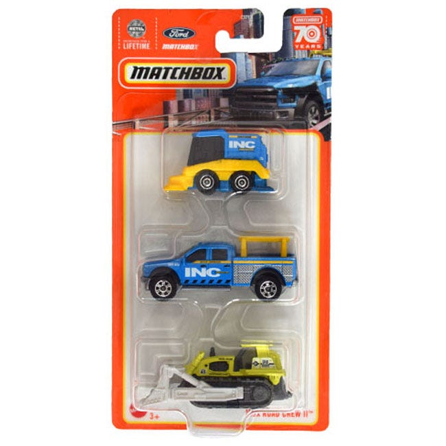 MATCHBOX 3 PACK ASSORTED GIFT SET