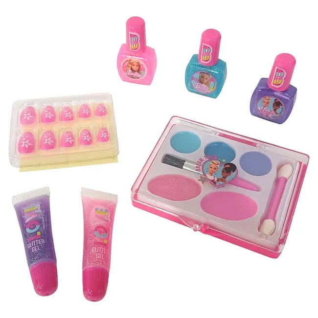 CORPA BARBIE MAKEUP SET PVC BACKPACK