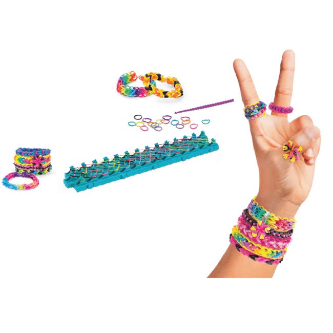 CRA-Z-LOOM SHIMMER N SPARKLE RUBBER BAND LOOM