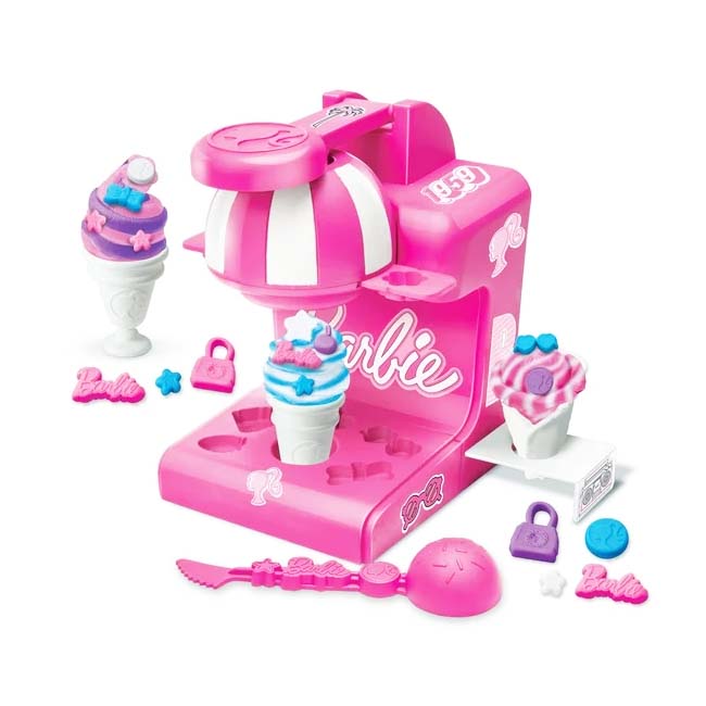 CRA-Z-ART BARBIE SOFTEE DOUGH ICE CREAM SHOP PLAYSET