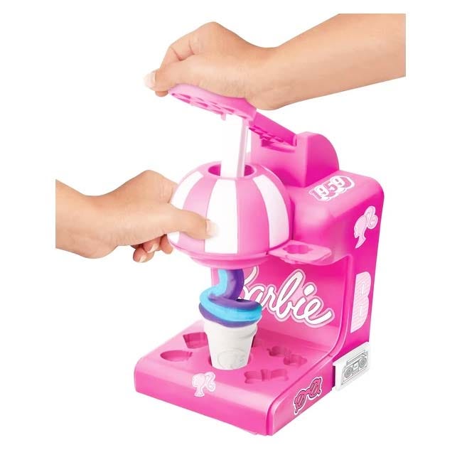 CRA-Z-ART BARBIE SOFTEE DOUGH ICE CREAM SHOP PLAYSET