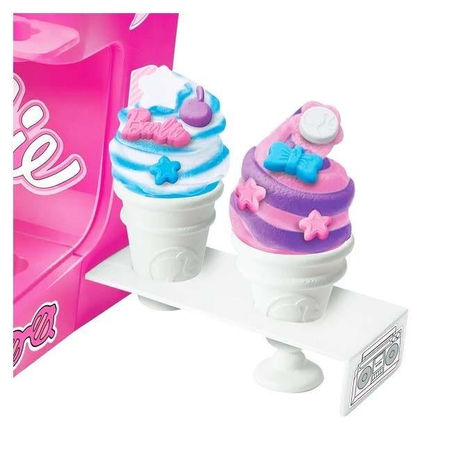 CRA-Z-ART BARBIE SOFTEE DOUGH ICE CREAM SHOP PLAYSET