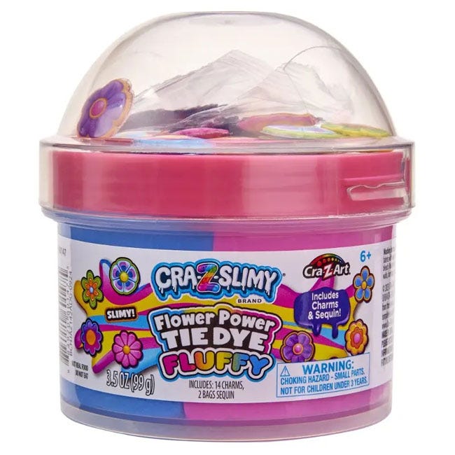 CRA-Z-SLIMY FUN DOME TOPPER JARS ASSORTED