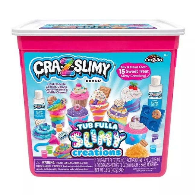 CRA-Z-SLIMY TUB FULLA FROZEN TREATS SLIME SET