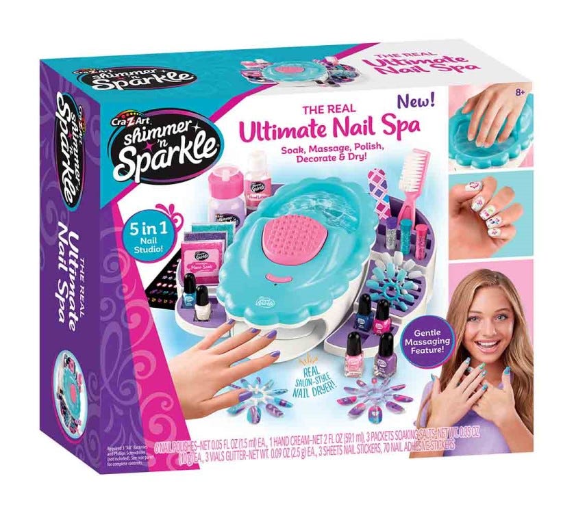 CRA-Z-ART SHIMMER N SPARKLE ULTIMATE NAIL SPA