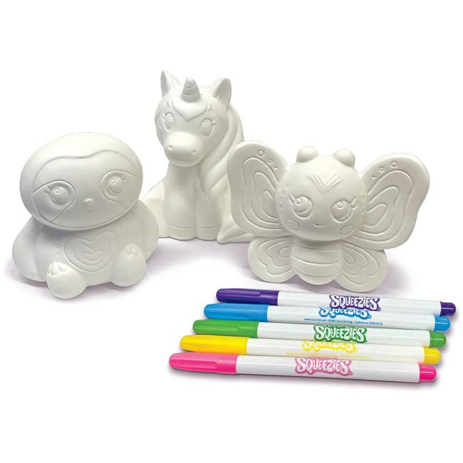 CRA-Z-ART SHIMMER N SPARKLE COLOR YOUR OWN SQUEEZIE FUN