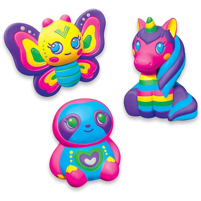 CRA-Z-ART SHIMMER N SPARKLE COLOR YOUR OWN SQUEEZIE FUN