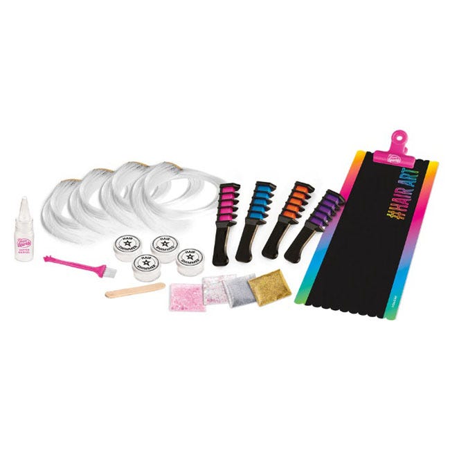 CRA-Z-ART SHIMMER N SPARKLE COLOR FX HAIR EXTENSION STUDIO