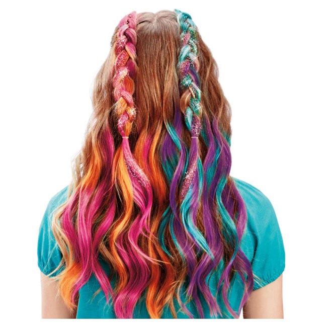 CRA-Z-ART SHIMMER N SPARKLE COLOR FX HAIR EXTENSION STUDIO