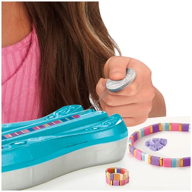 CRA-Z-ART SHIMMER N SPARKLE DOT N DASHES TILA BEAD BRACELET