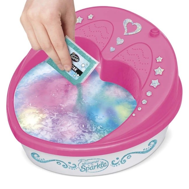 CRA-Z-ART SHIMMER N SPARKLE 5 IN 1 REAL SUPER SPA SALON