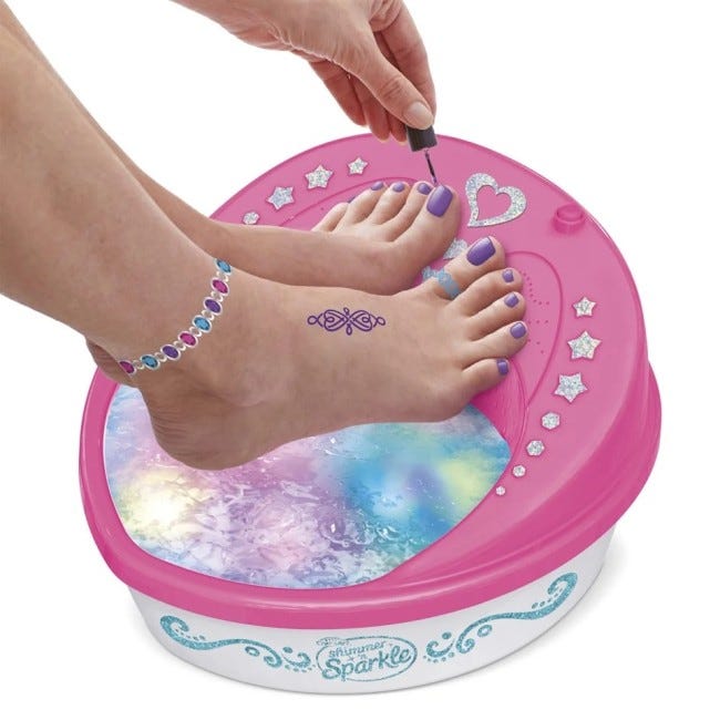 CRA-Z-ART SHIMMER N SPARKLE 5 IN 1 REAL SUPER SPA SALON