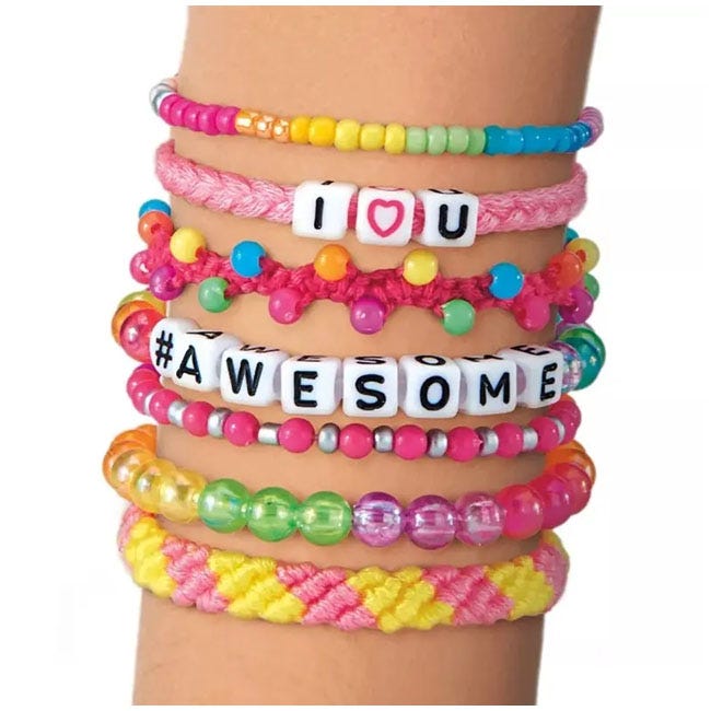 CRA-Z-ART SHIMMER N SPARKLE TOTALLY TRENDY A TO Z JEWELRY KI