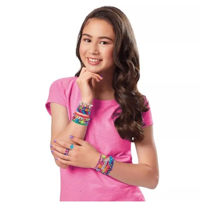 CRA-Z-ART SHIMMER N SPARKLE TOTALLY TRENDY A TO Z JEWELRY KI