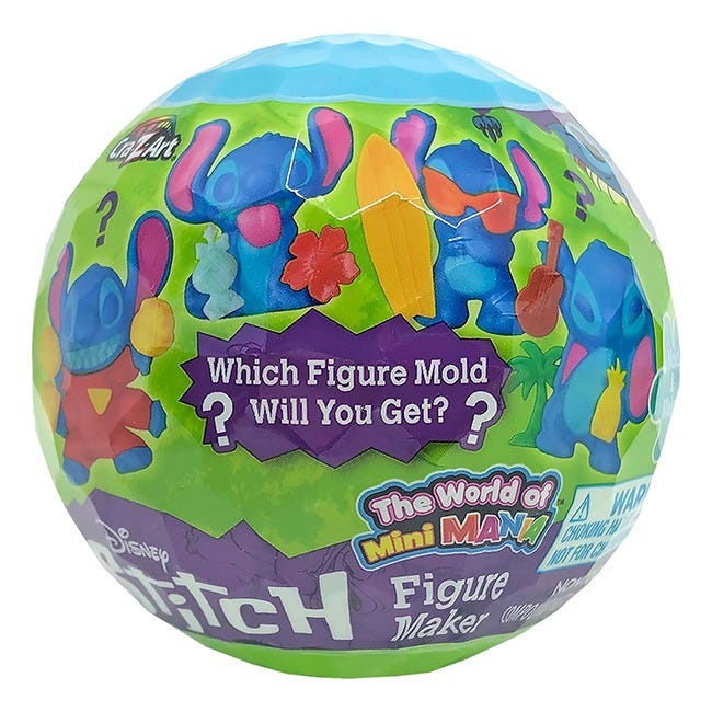 DISNEY STITCH THE WORLD OF MINI MANIA MYSTERY BALL