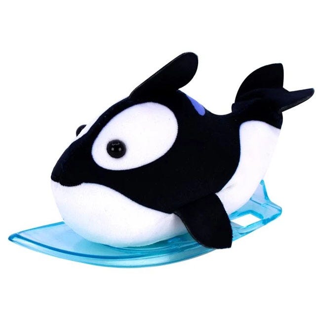 ZHUZHU AQUARIUM BUBBLE BALL AND SURFBOARD PLAYSET