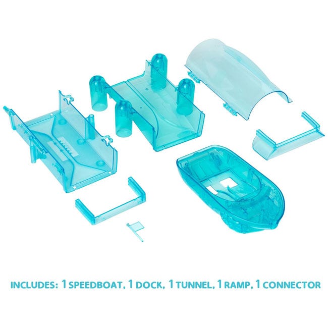 ZHUZHU AQUARIUM SPEEDBOAT AND DOCK PLAYSET